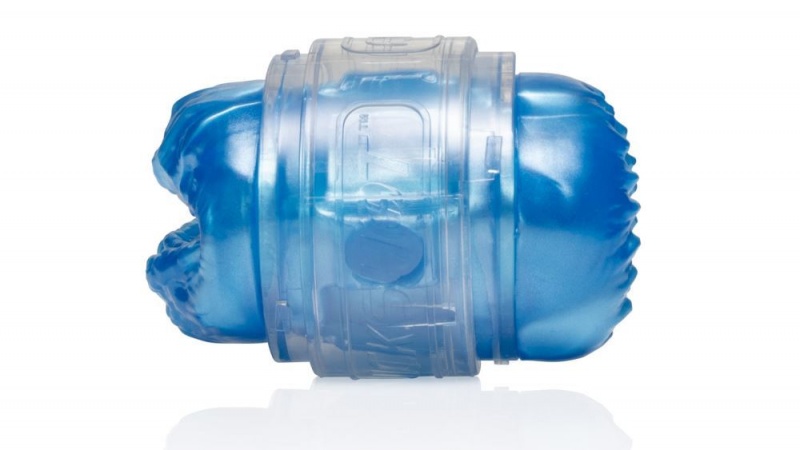 Fleshlight Quickshot Alien Butt/Mouth - Metallic Blue Freaks Male Masturbators | PHILIPPINES 9531NLI