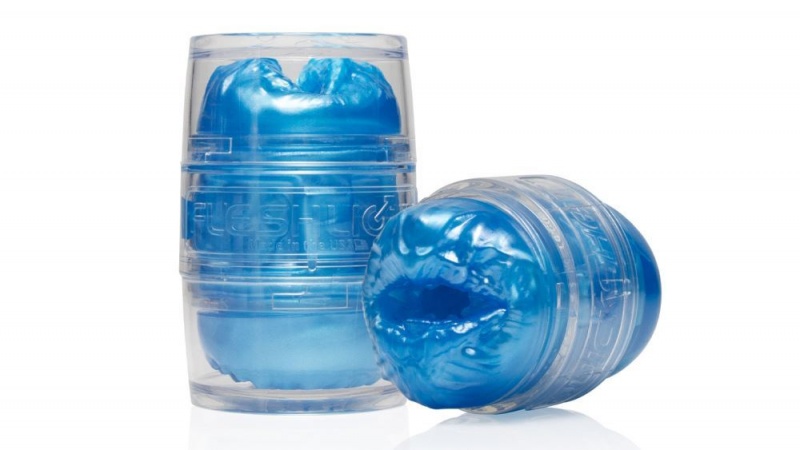 Fleshlight Quickshot Alien Butt/Mouth - Metallic Blue Freaks Male Masturbators | PHILIPPINES 9531NLI