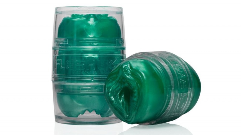 Fleshlight Quickshot Alien Lady/Butt - Metallic Green Freaks Male Masturbators | PHILIPPINES 5617DZH