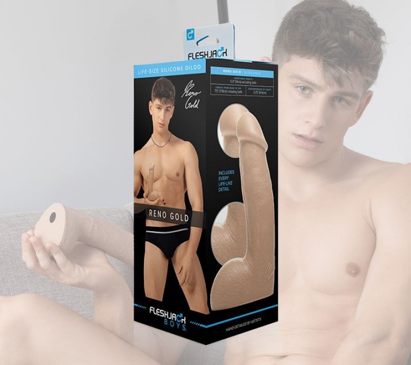 Fleshlight Reno Gold Male Pornstar Replicas | PHILIPPINES 6834GRX